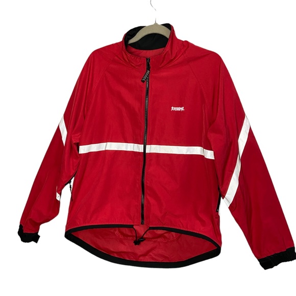 running room Jackets & Blazers - Running Room refelective running biking jacket Sz M